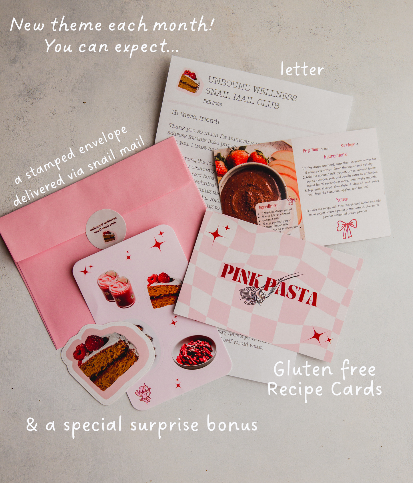 Monthly Snail Mail Club